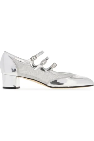 Carel Leather And Mesh Knight Pumps