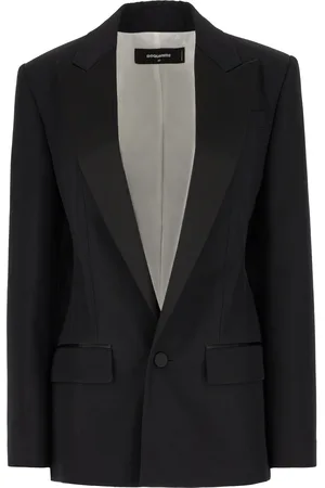 Dsquared2 Black Wool Blazer