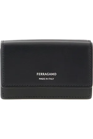 Salvatore Ferragamo Black Leather Wallet