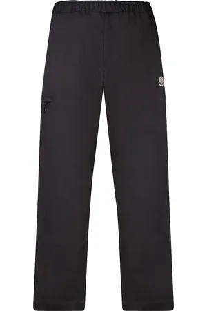 Moncler Logo Embroidered Straight Leg Trousers