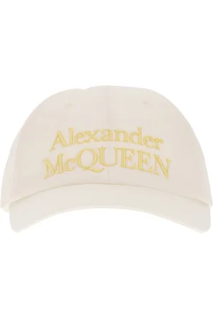 Alexander McQueen White Cotton Baseball Cap