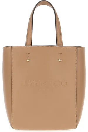 Jimmy Choo Biscuit Leather Small Lenny Handbag