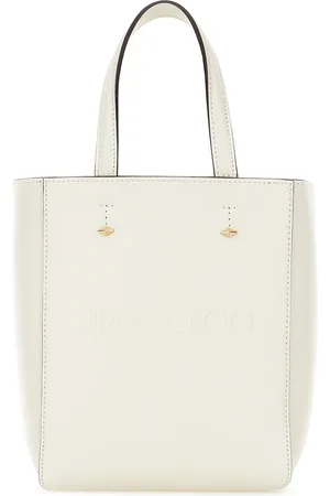 Jimmy Choo White Leather Lenny Handbag