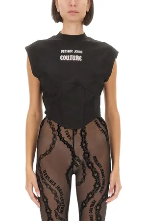 VERSACE Tops With Logo
