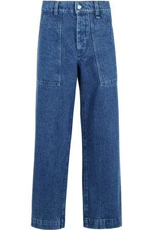 Maison Kitsuné Workwear Blue Denim Jeans