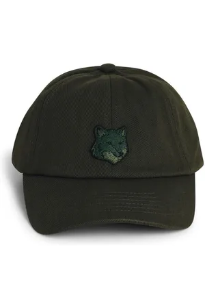 Maison Kitsuné Green Cotton Cap