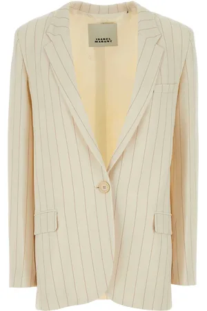 Isabel Marant Embroidered Stretch Crepe Omelia Blazer