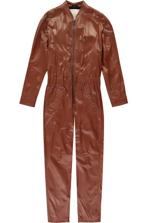 FERRARI Leather Jumpsuit