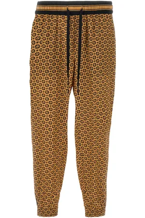 Dolce & Gabbana Printed Silk Joggers