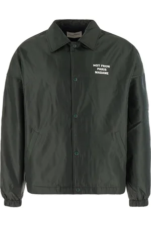 Drôle de Monsieur Bottle Green Polyester Jacket