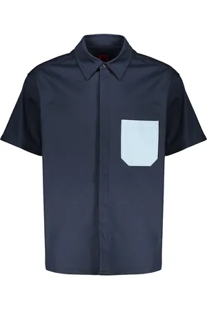 FERRARI Short Sleeve Cotton Shirt
