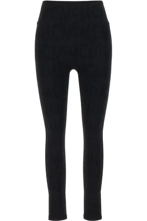 MCM Black Stretch Nylon Leggings