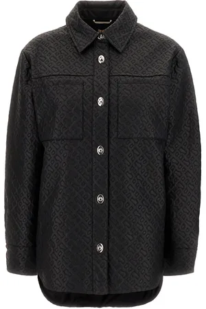 HUGO BOSS Black Synthetic Leather Shirt