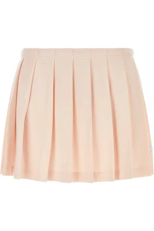 Prada Pastel Pink Piquet Mini Skirt