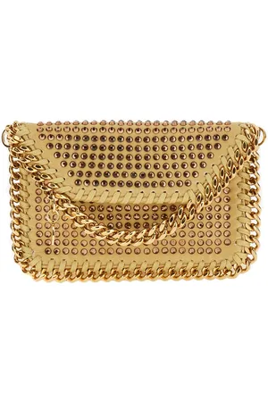 Stella McCartney Embellished Polyester Falabella Card Holder