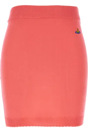 Vivienne Westwood Coral Cotton Mini Skirt