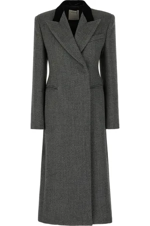 Sportmax Embroidered Wool Coat