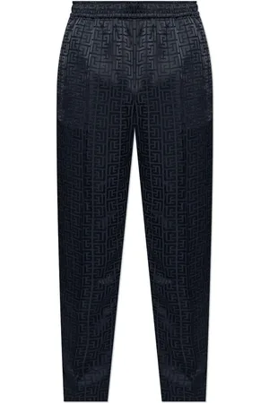 Balmain All-over Monogrammed Trousers