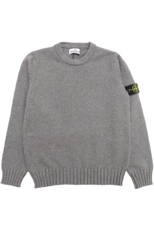 Stone Island Logo Patch Crewneck Jumper