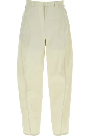 LEMAIRE Sand Cotton Blend Pant