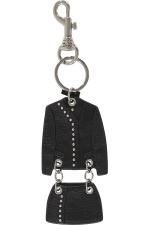 VERSACE Leather Keyring