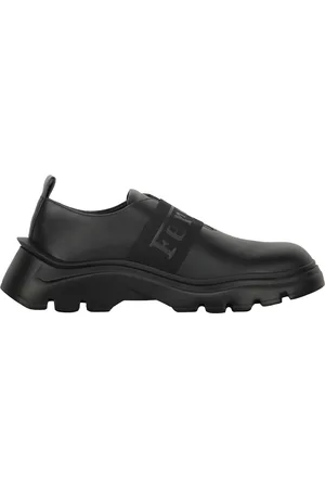 FERRARI Leather Lace-up Derby Shoes