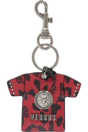VERSACE Leather Keyring