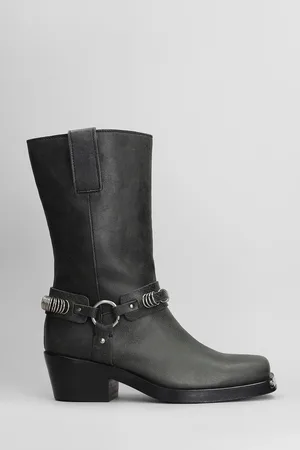 IRO Motty High Heels Ankle Boots In Leather