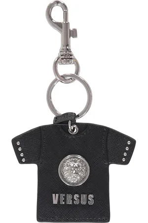 VERSACE Leather Keyring