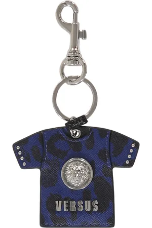 VERSACE Leather Keyring