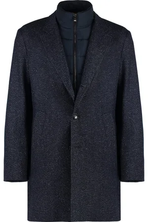HUGO BOSS Wool Blend Coat