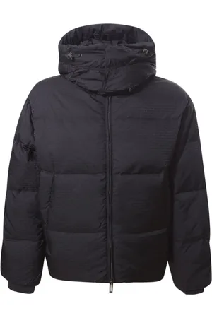 Emporio Armani Monogram Printed Down Jacket