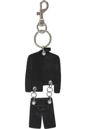VERSACE Leather Keyring