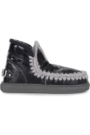 Mou Boots sneakers Metal Logo Made In Suede