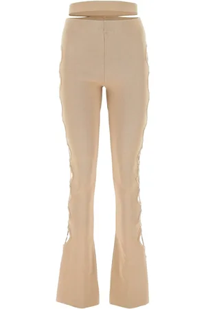 ANDREADAMO Skin Pink Stretch Viscose Blend Pant