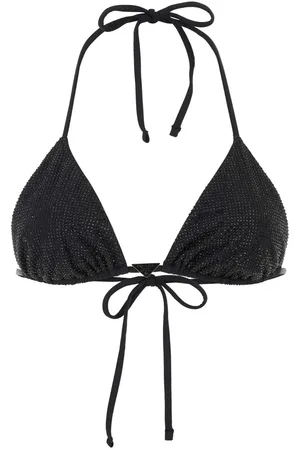 Prada Black Stretch Re-nylon Bikini Top