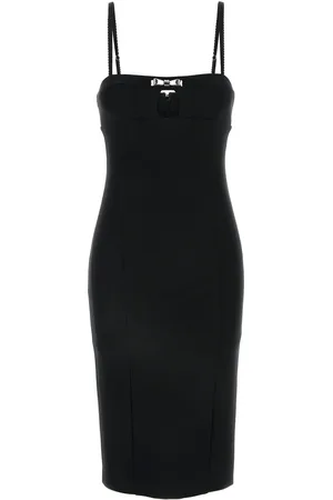 BLUMARINE Black Jersey Dress