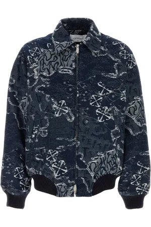 OFF-WHITE Jacquard Bomber Jacket