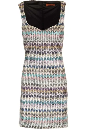 Missoni Sweetheart Neckline Mini Dress
