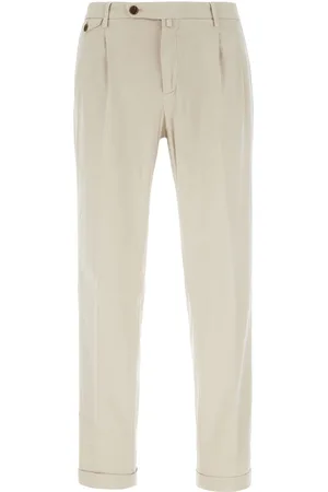 BRIGLIA Sand Stretch Lyocell Blend Pants