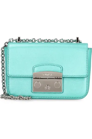 Furla Metropolis Leather Mini Crossbody Bag