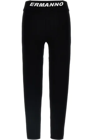 Ermanno Firenze Logo Leggings