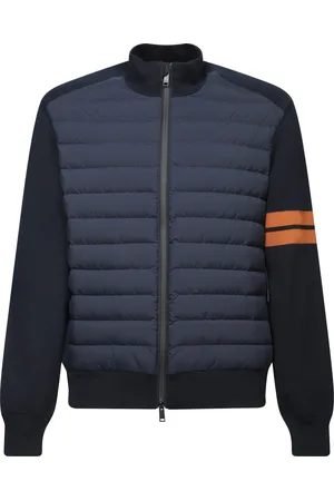 Ermenegildo Zegna Nylon/knit Striped Jacket
