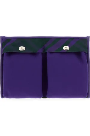 Burberry Printed Canvas Shopping Clutch