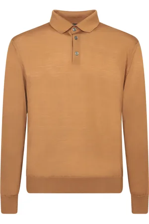 Ermenegildo Zegna High Performance Light Brown Polo Shirt