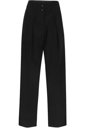 Max Mara High Waist Straight Leg Trousers