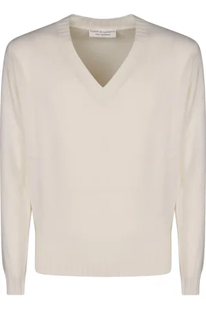 FILIPPO DE LAURENTIIS V Neck Wool Cashmere