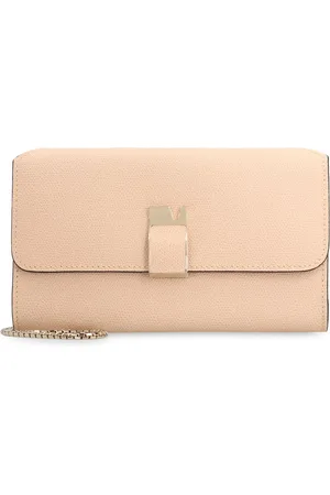 VALEXTRA Nolo Leather Clutch