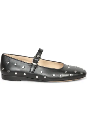 Le Monde Beryl Studded Leather Mary Jane