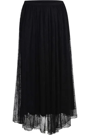ROTATE Midi Skirt Rotate Made Of Tulle